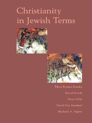 cover image of Christianity In Jewish Terms